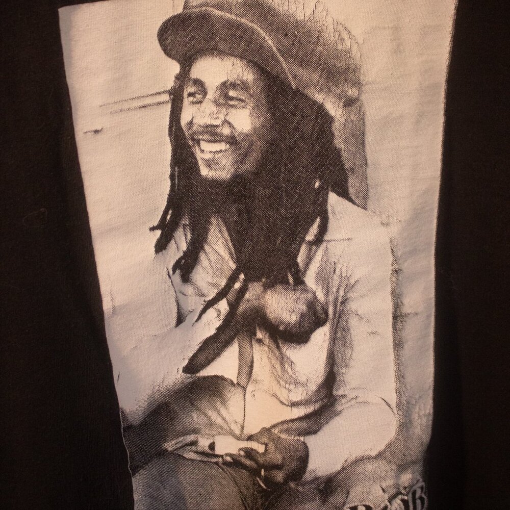 Vintage Bob Marley Unisex 100% Algodon Cotton T-Shirt Men's - Picture 4 of 4